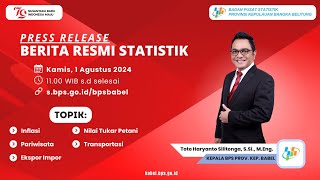 Berita Resmi Statistik (BRS) BPS Provinsi Kepulauan Bangka Belitung