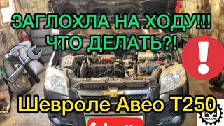 Что делать если Шевроле Авео Т250 заглохла на ходу? Диагностируем проблему самостоятельно