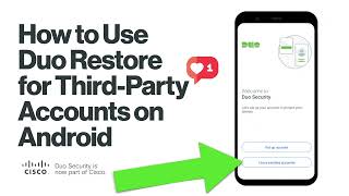 How To Recover Instagram, Facebook & Other Third-Party Accounts | Duo Restore (Duo Mobile Android)