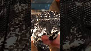 SO MUCH SHED - asmr reptile shedding video!  #tegu #pets #reptiles #lizard