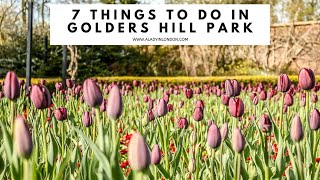 7 THINGS TO DO IN GOLDERS HILL PARK, LONDON | Free Zoo | Ornamental Gardens | Ponds | Stumpery