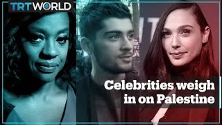 Celebrities weigh in on attacks on Palestine