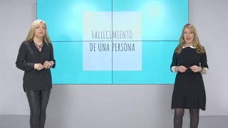 Trámites a realizar tras el fallecimiento de un familiar