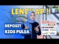 LENGKAP! Cara isi saldo kios pulsa | KIOS PULSA