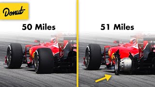 Why an F1 Tire only last 50 miles