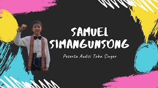 Lewis Capaldi - Someone you loved ( SAMUEL SIMANGUNSONG | Audisi Toba Singer )