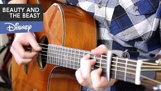 Beauty And The Beast Fingerstyle Guitar Tutorial - TAB