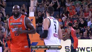 Josh Boone Posts 15 points & 15 rebounds vs. Cairns Taipans