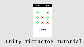 Unity TicTacToe Tutorial