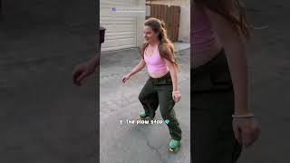 3 ways to stop on rollerskates 😁 #howto #tipsandtricks