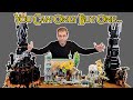 Lego Barad-Dur, Rivendell, & Orthanc Comparison | Sets 10333, 10316, & 10237