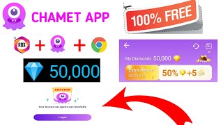 chamet app- chamet (unlimited diamonds 2023) - chamet app free video call kaise kare