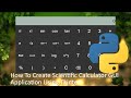 How To Create Scientific Calculator In Python | Scientific Calculator GUI Application Using Tkinter
