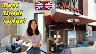 FIVE STAR HOTEL EXPERIENCE?! (HAMPTON BY HILTON HOTEL ROOM TOUR) | Filipino UK Nurse | Danica Haban