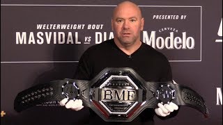 $50K BMF Belt Unveiled by Dana White for 1st Time