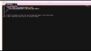 How to edit Java file