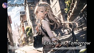 【Free Background Music】New Students at School 『Echoes of Tomorrow』 ～ Piano \u0026 Lively Melodies ～