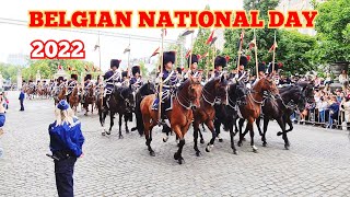 BELGIAN NATIONAL DAY, JULY 21, 2022 - FÊTE NATIONALE BELGE, PARADE