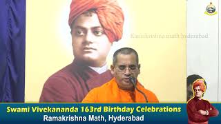 Swami Vivekananda 163rd Birthday Celebrations (Culture Programme in Auditorium)