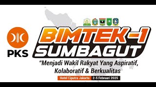 BIMTEK -1 SUMBAGUT 2025: MENJADI WAKIL RAKYAT YANG ASPIRATIF, KOLABORATIF DAN BERKWALITAS