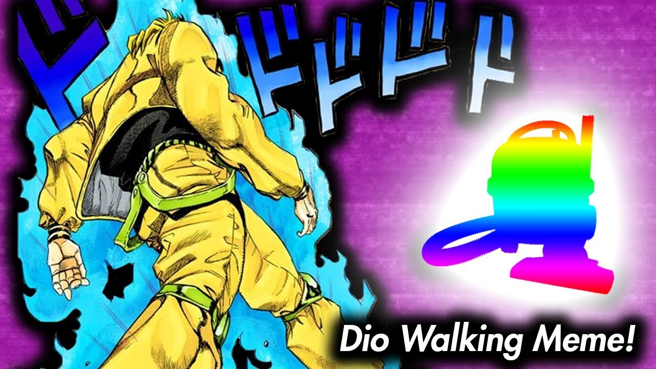 Jojo Walking Meme Template