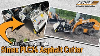 SIMEX PLC24 Asphalt Cutter | Eagle Power \u0026 Equipment