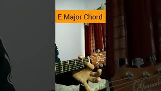 How to Play E Major Chord in Guitar । AtulSangeet #shorts