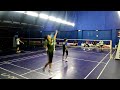 Badminton MuhibbahTeam Men's Double Sparring - Umar AlQhattab/ Faez vs Sufyuddin / Bilal