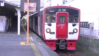 815系（N007編成）普通八代行き　水前寺駅発車