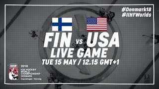 Finland - USA | Full Game | 2018 IIHF Ice Hockey World Championship