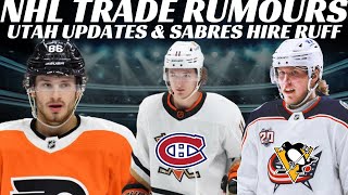NHL Trade Rumours   Zegras to Habs? Laine to Pens? Flyers Open for Trades, Utah Updates, Sabres Hire