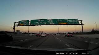 CARCAM L A FREEWAY 405 SOUTH TO 22 EAST 2018 SEP 09