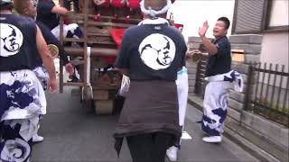 2013 -10- 16:大和高田市天神社の秋祭り (地車曳行風景)