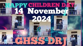 GHSS  DAPORIJO AT CHILDREN'S DAY ON  14 NOV 2024