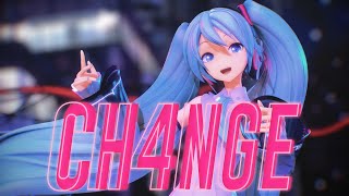 【MMD】CH4NGE ( YYB初音ミク Miku )