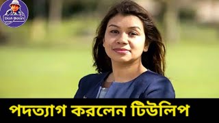 টিউলিপের পদত্যাগ। হঠাৎ নিজেই টুইট করে,জানালেন সে খবর। Tulip resigned। Desh Bidesh TV। মোহাম্মদ হোসেন