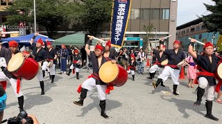 東京中野真南風エイサー 2024年7月13日 第20回中野チャンプルーフェスタ はいさいステージ（中野駅北口広場）