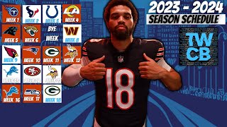 Chicago Bears Schedule Release Reaction and Prediction
