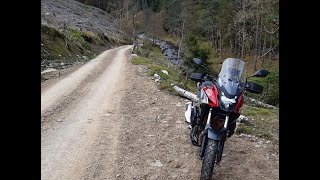 Series 1 Episode 10 Forest Track on Honda CB500X