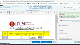 How to do grading via e learning (CE Lab)