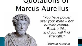 Marcus Aurelius - Stoicism