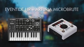 Eventide H9 and Arturia Microbrute