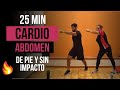 Abdominales de pie y 🔥Cardio sin saltos sin impacto 🔥Ejercicios para bajar de peso | 25 minutos