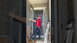 How to Install LARSON EasyHang Storm Door