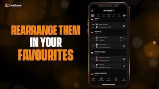 How to Prioritise Your Scores Page on the LiveScore App | LiveScore