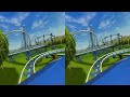 3D ROLLER COASTER TOP15 VR | 3D Side By Side SBS Google Cardboard VR Box Gear Oculus Rift