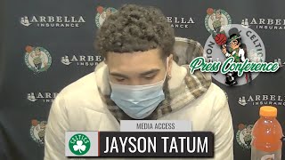 Jayson Tatum Postgame Interview | Celtics vs Hawks