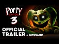 POPPY PLAYTIME CHAPTER 3 - Official Trailer Gameplay CATNAP + Announcement (2024)