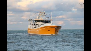 Isafold anløber Hirtshals Havn