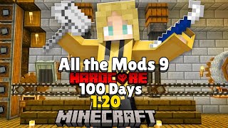 I Survived 100 Days In ALL THE MODS 9 In 1.20 MINECRAFT In HARDCORE